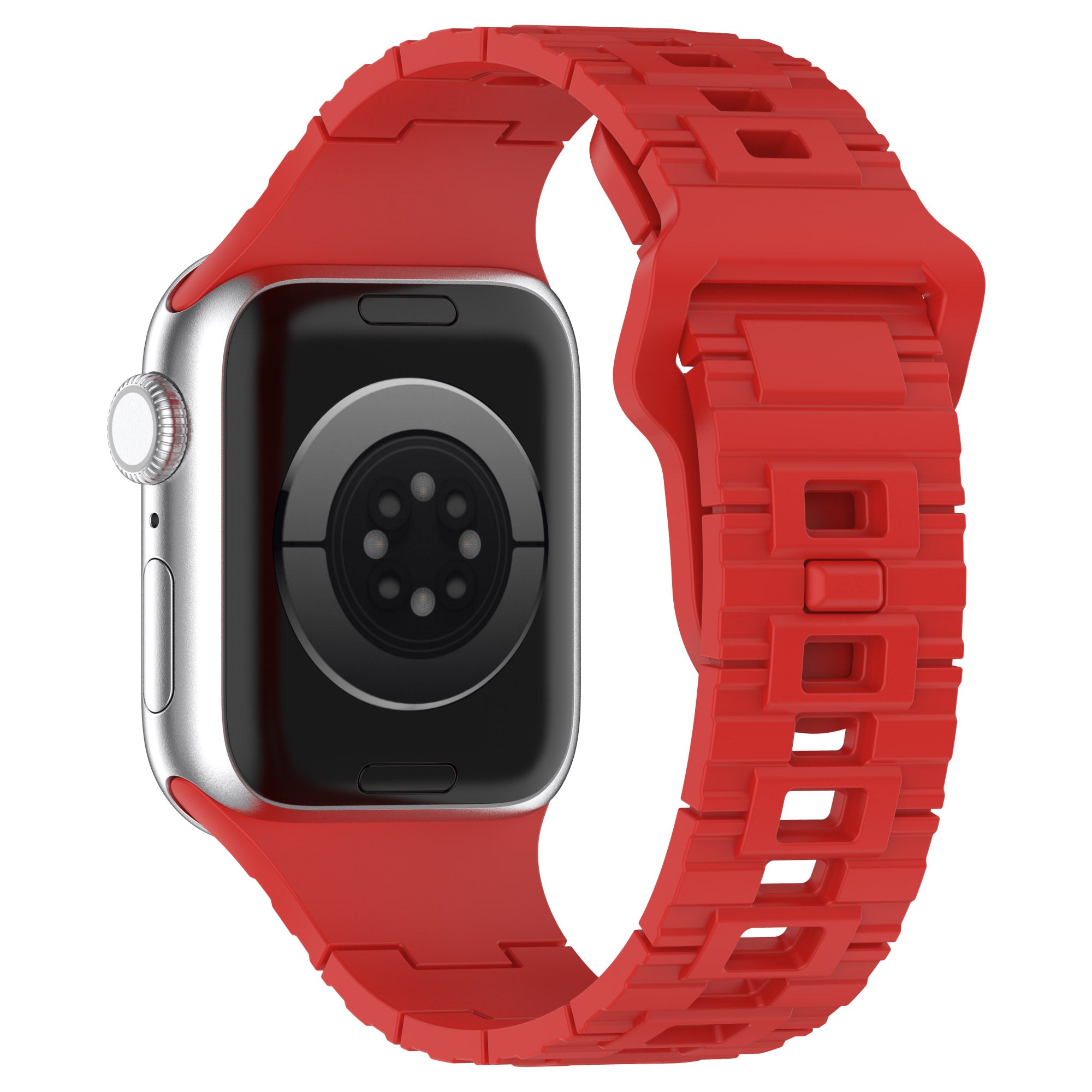 For Apple Watch Ultra 2 49mm Series 9 45mm SE (2023) 44mm Ultra 49mm 8 7 45mm 6 5 4 SE (2022) SE 44mm 3 2 1 42mm Silicone Watch Strap
