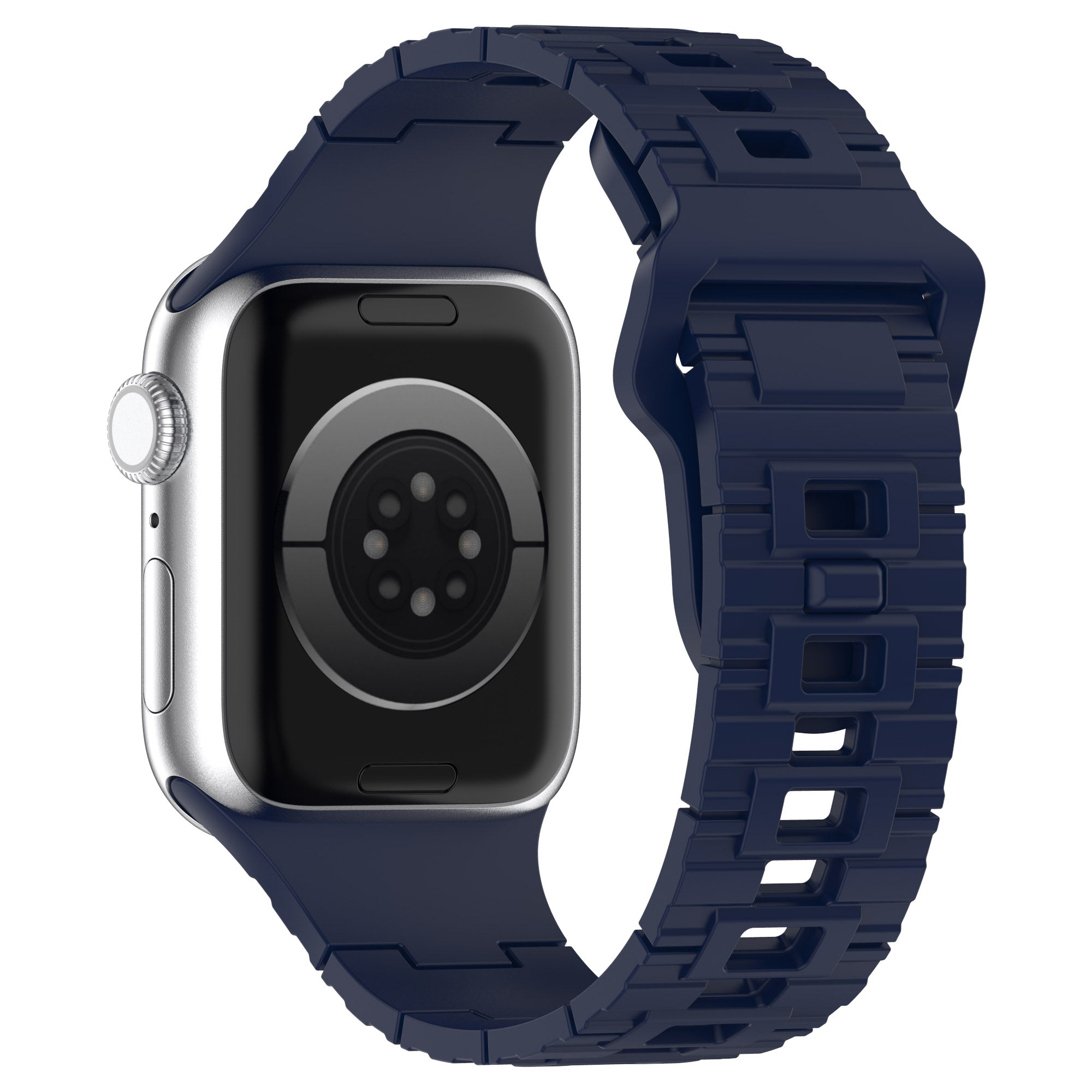 For Apple Watch Ultra 2 49mm Series 9 45mm SE (2023) 44mm Ultra 49mm 8 7 45mm 6 5 4 SE (2022) SE 44mm 3 2 1 42mm Silicone Watch Strap