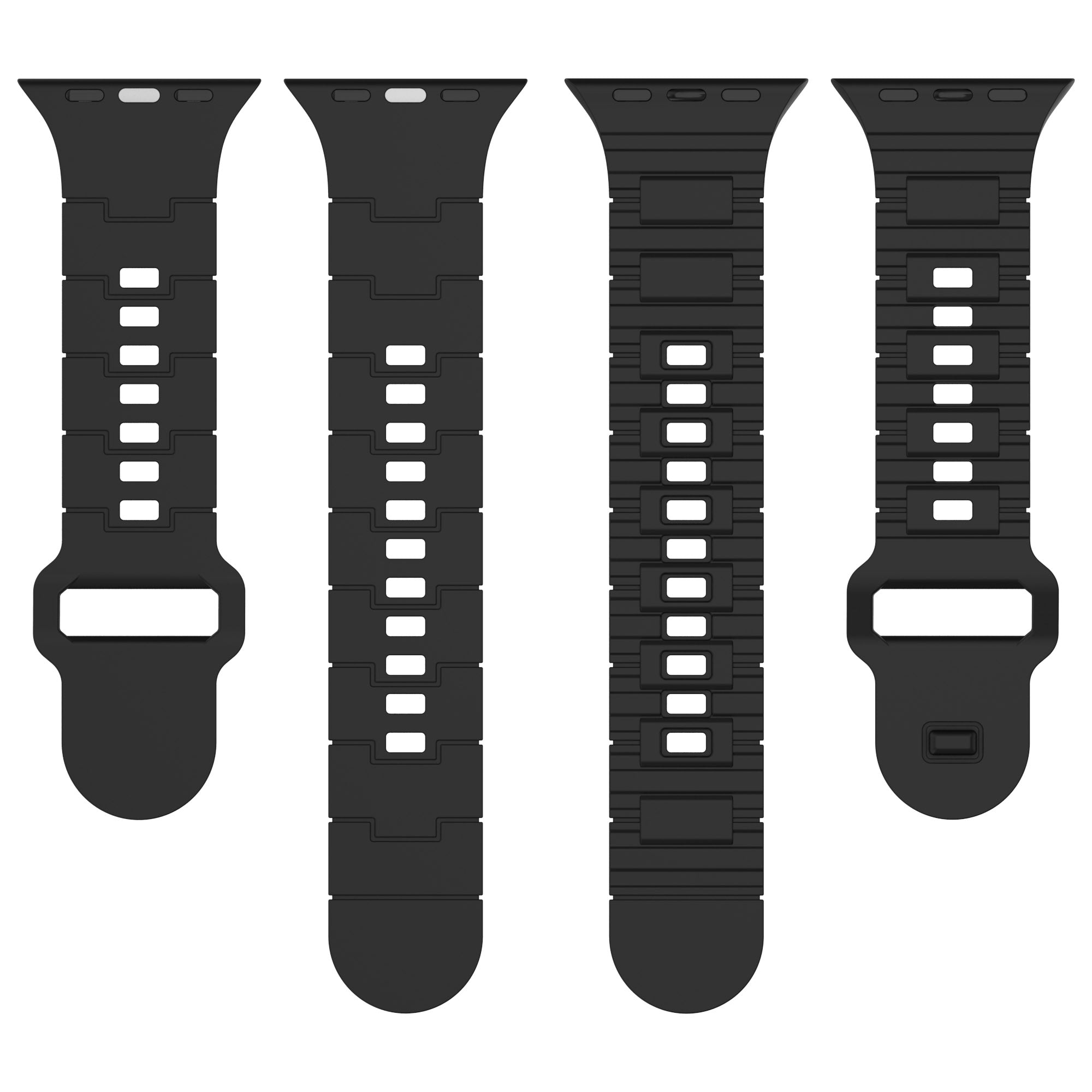 For Apple Watch Ultra 2 49mm Series 9 45mm SE (2023) 44mm Ultra 49mm 8 7 45mm 6 5 4 SE (2022) SE 44mm 3 2 1 42mm Silicone Watch Strap