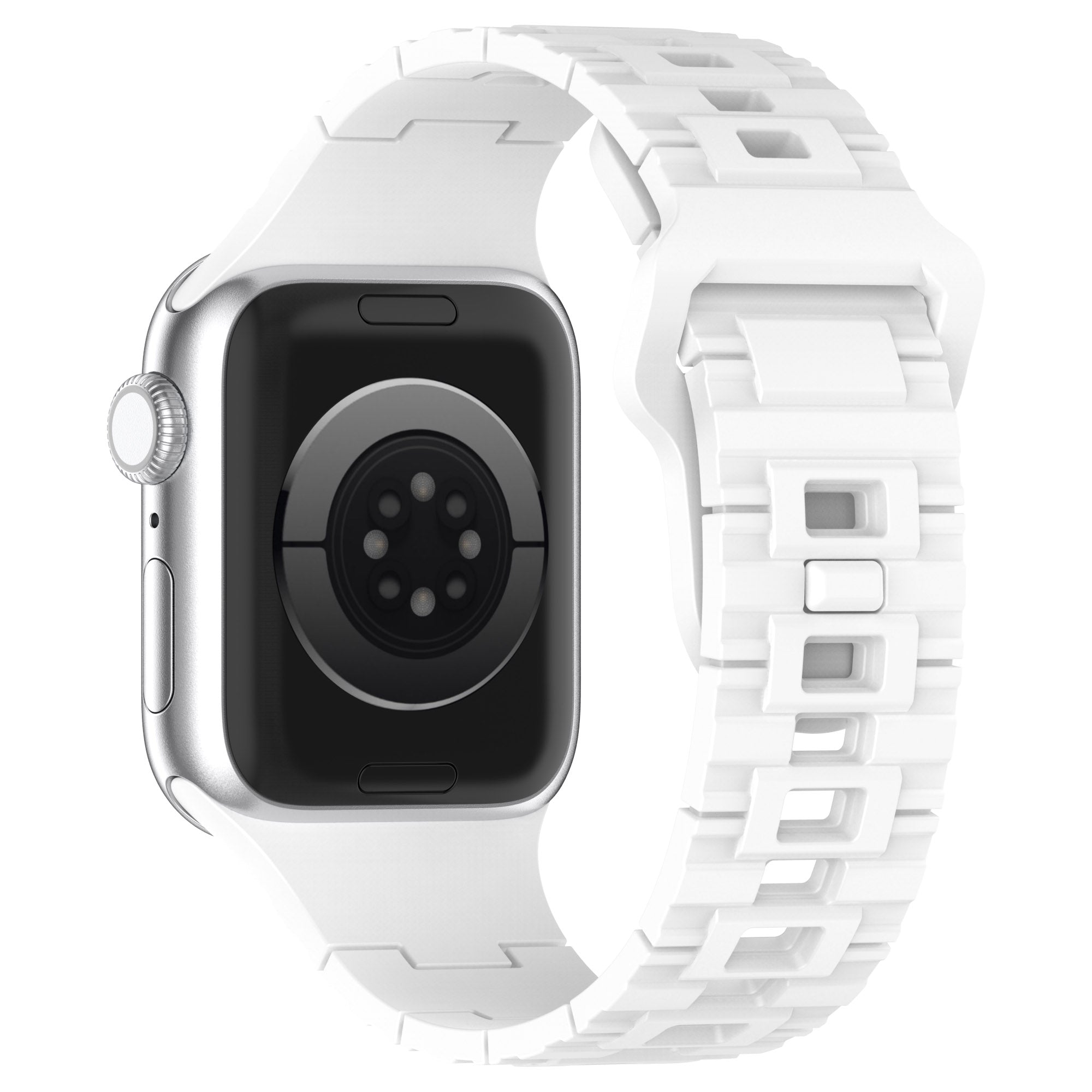 For Apple Watch Ultra 2 49mm Series 9 45mm SE (2023) 44mm Ultra 49mm 8 7 45mm 6 5 4 SE (2022) SE 44mm 3 2 1 42mm Silicone Watch Strap