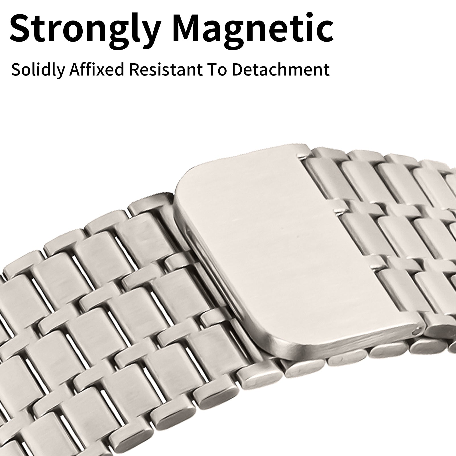 For Apple Watch Ultra 2 49mm Series 9 45mm SE (2023) 44mm Ultra 49mm 8 7 45mm 6 5 4 SE (2022) SE 44mm 3 2 1 42mm Magnetic Watch Strap 316L Stainless Steel Wristband