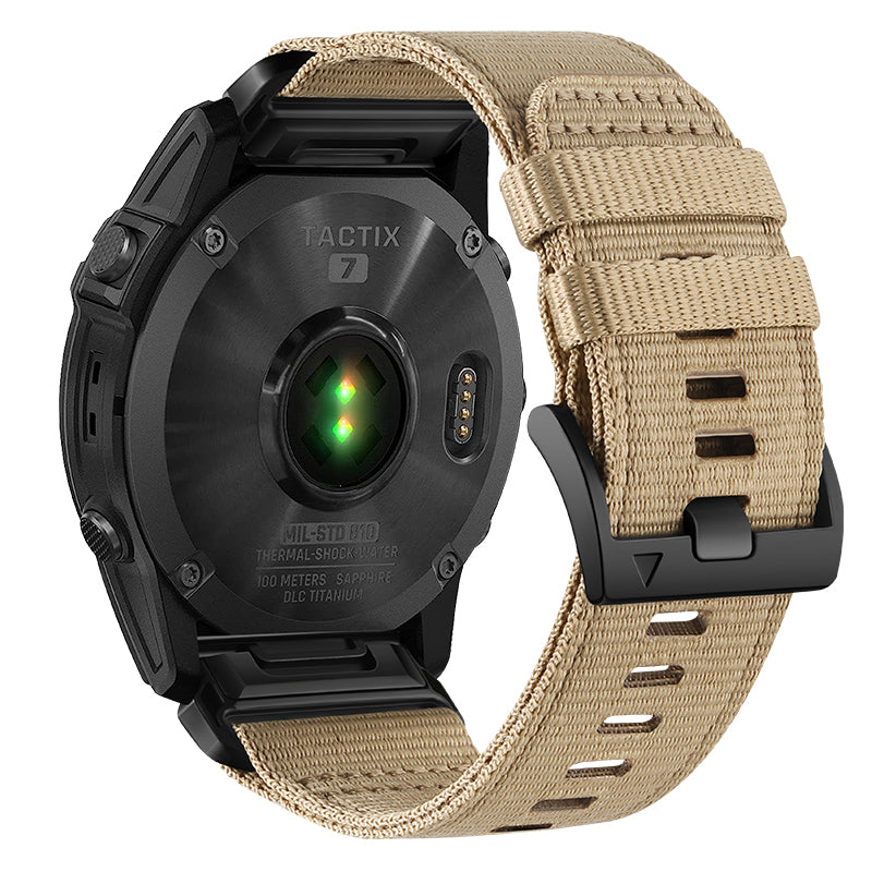 Nylon Canvas Watch Band for Garmin Fenix 7 Forerunner 965 955 945 935 Quick Release Wrist Strap