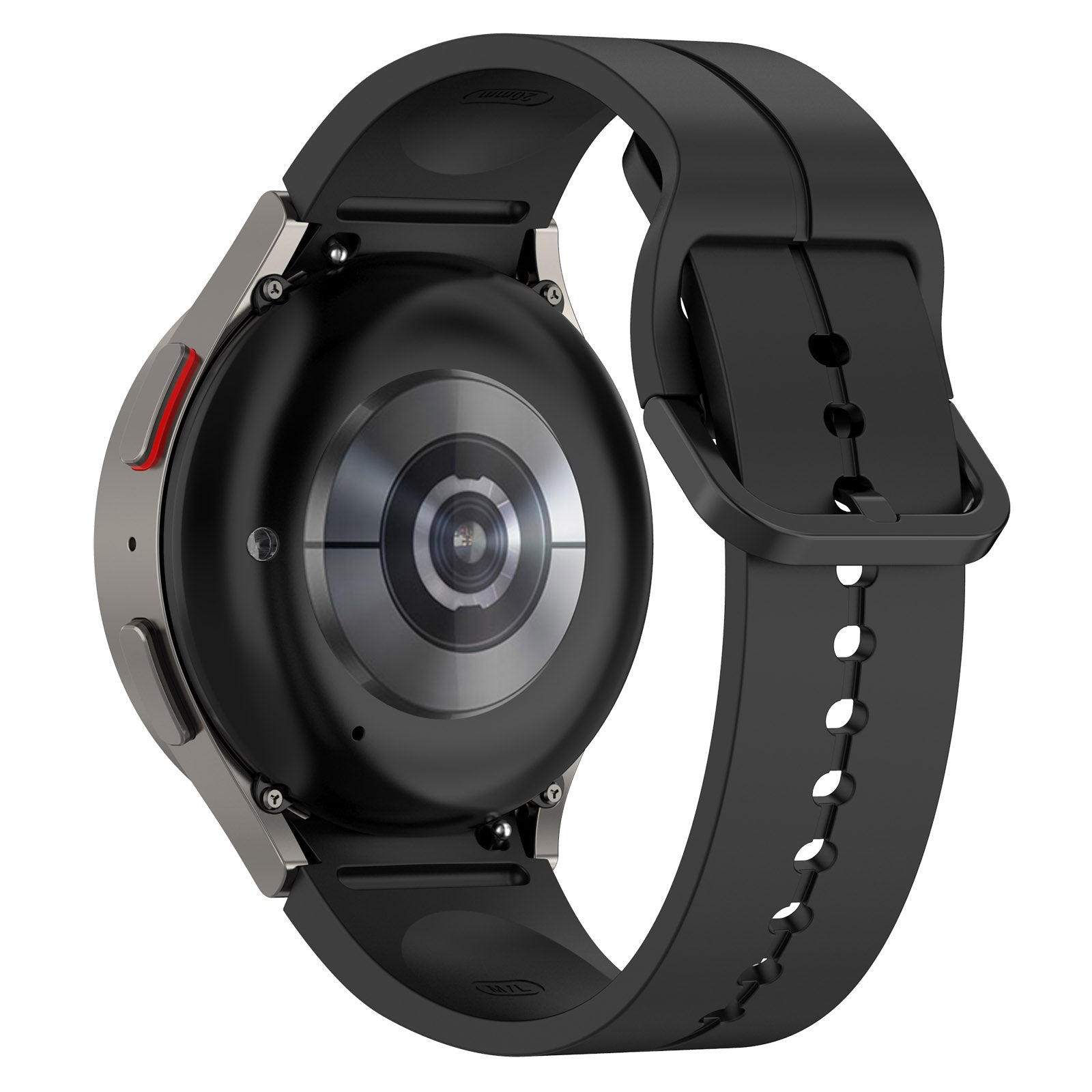 For Samsung Galaxy Watch6 Watch6 Classic Watch 5 5 Pro Watch3 41mm Silicone Groove Watchband 20mm Watch Strap