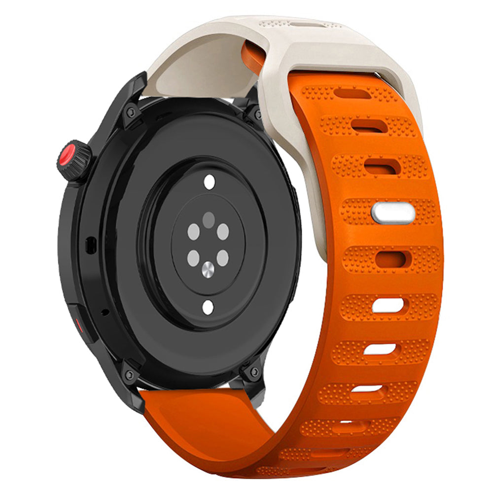 Silicone Watch Band for Forerunner 265 255 Vivoactive 4 Venu 2 22mm Dot Texture Wrist Strap Bracelet