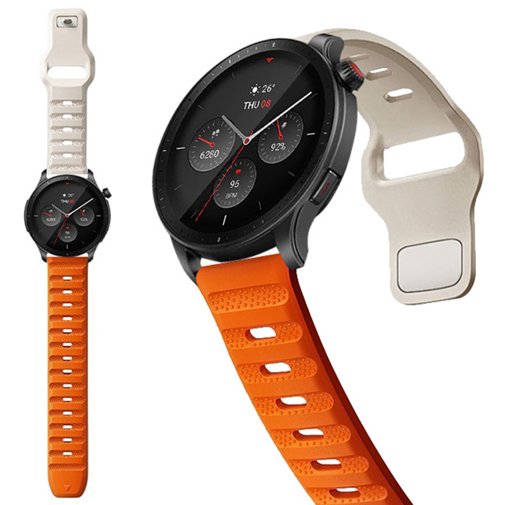 Silicone Watch Band for Forerunner 265 255 Vivoactive 4 Venu 2 22mm Dot Texture Wrist Strap Bracelet