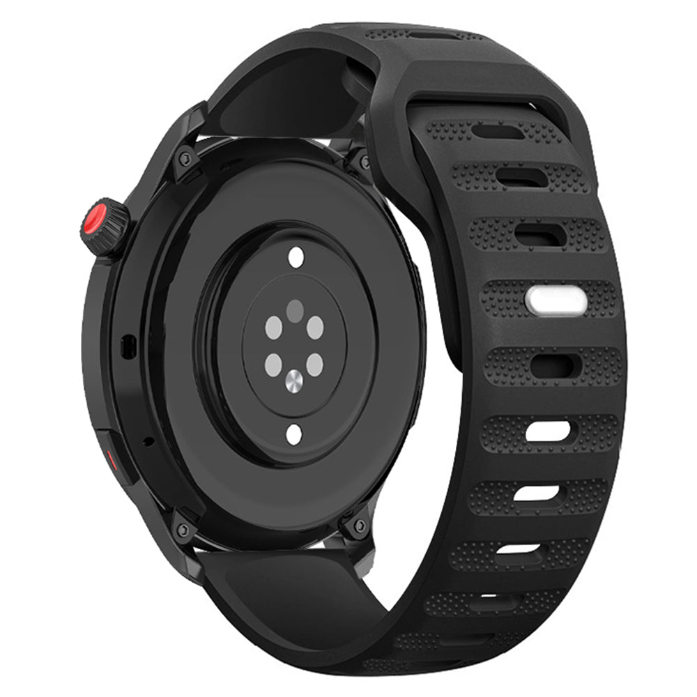 Silicone Watch Band for Forerunner 265 255 Vivoactive 4 Venu 2 22mm Dot Texture Wrist Strap Bracelet
