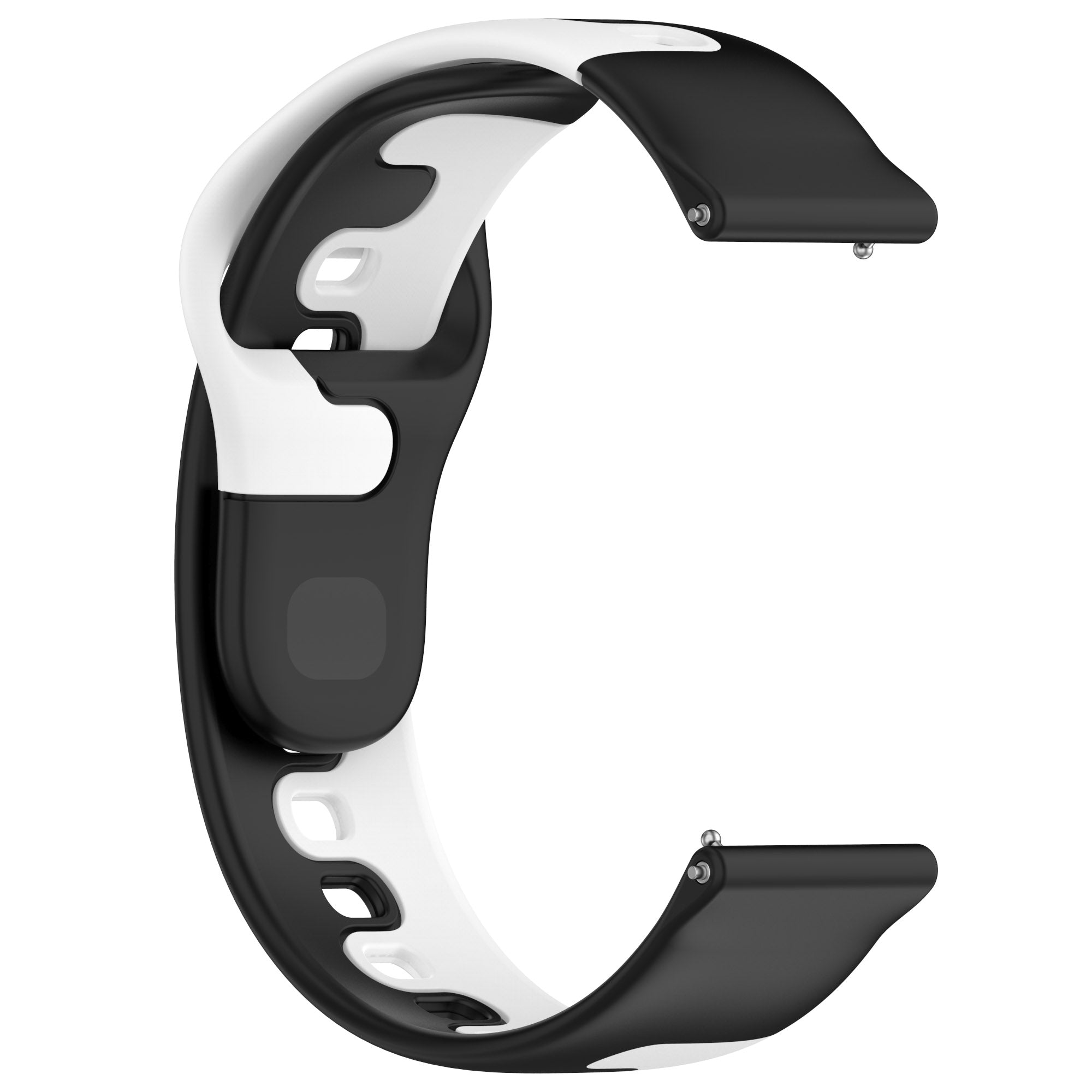 For Samsung Galaxy Watch6 Watch6 Classic Watch 5 5 Pro Watch4 Watch4 Classic Dual Color Watch Strap 20mm Silicone Watchband