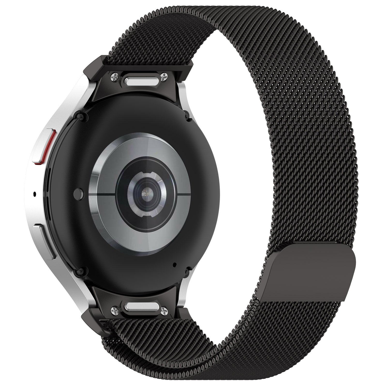 Metal Replacement Strap for Samsung Galaxy Watch6 Watch6 Classic Watch 5 Watch 5 Pro Watch 5 Active Watch4 Watch4 Classic Watch4 Active Magnetic Milanese Mesh Watch Band