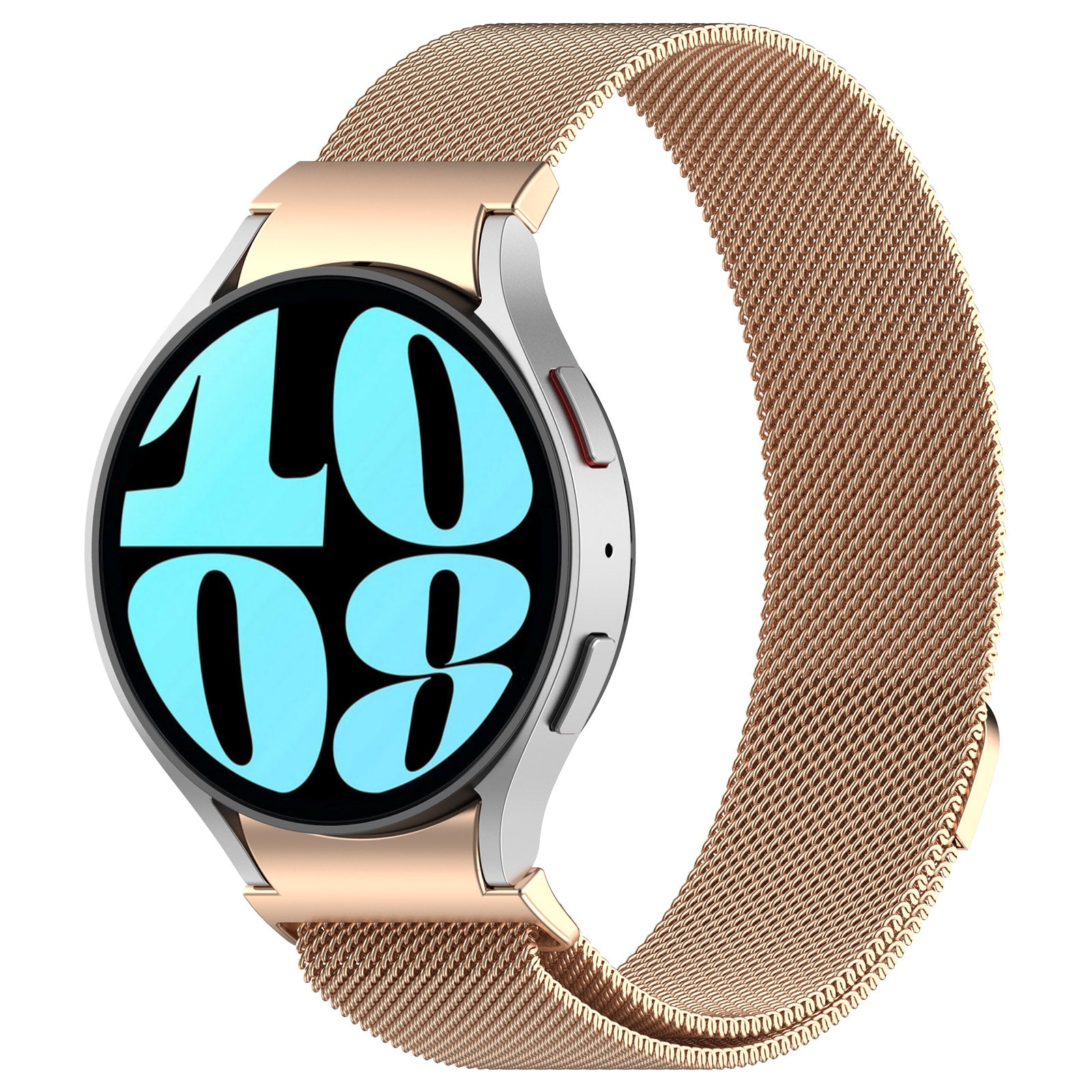 Metal Replacement Strap for Samsung Galaxy Watch6 Watch6 Classic Watch 5 Watch 5 Pro Watch 5 Active Watch4 Watch4 Classic Watch4 Active Magnetic Milanese Mesh Watch Band