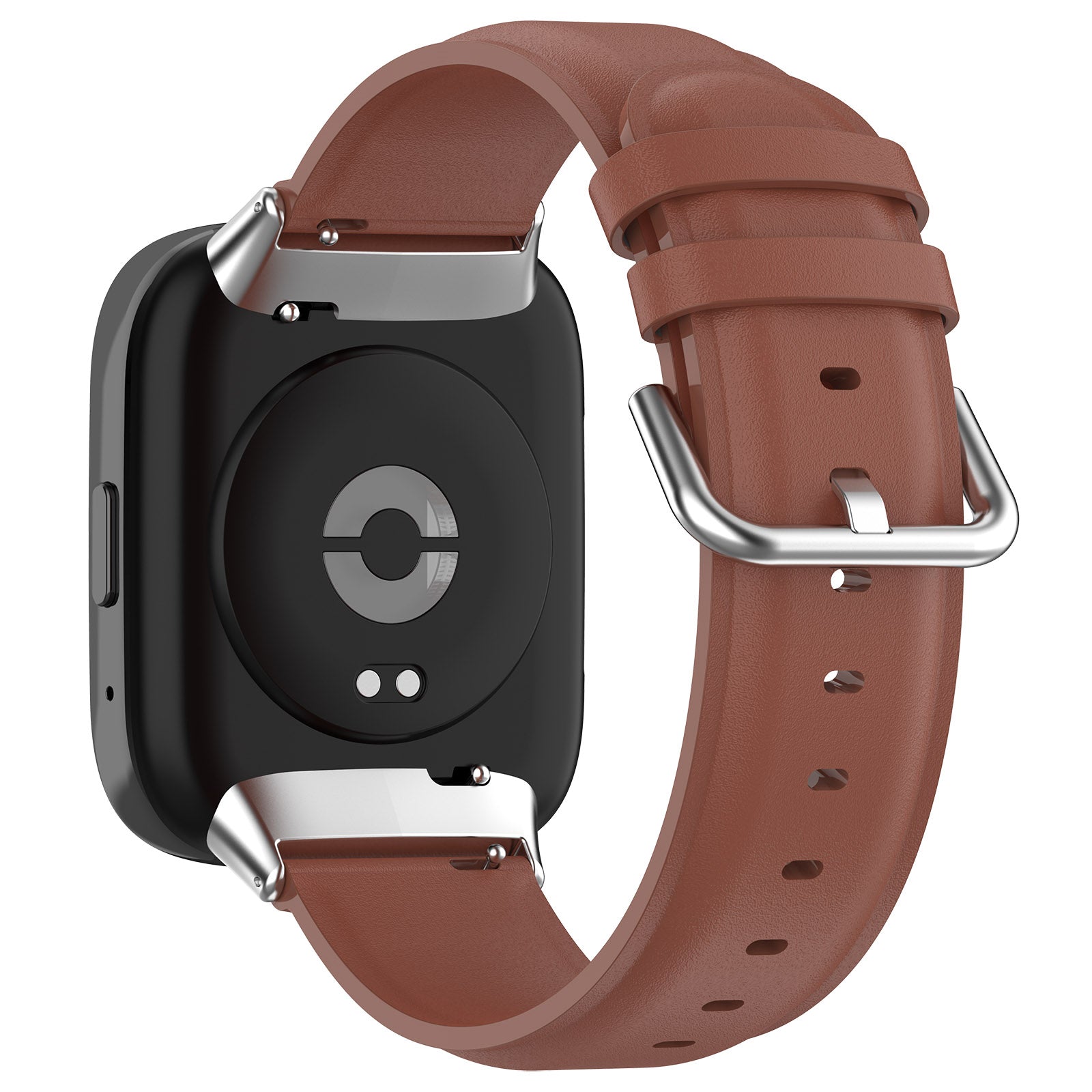 Watch Band for Xiaomi Redmi Watch 3 Active Redmi Watch 3 Lite Genuine Cow Leather Wrist Straps with Connector