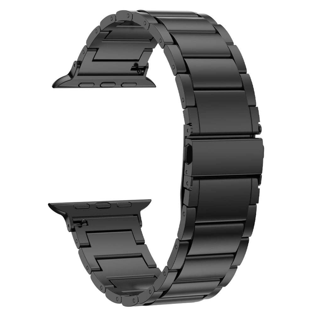 For Apple Watch Ultra 2 49mm Series 9 45mm SE (2023) 44mm Ultra 49mm 8 7 45mm 6 5 4 SE (2022) SE 44mm 3 2 1 42mm Hard Titanium Alloy Watch Strap