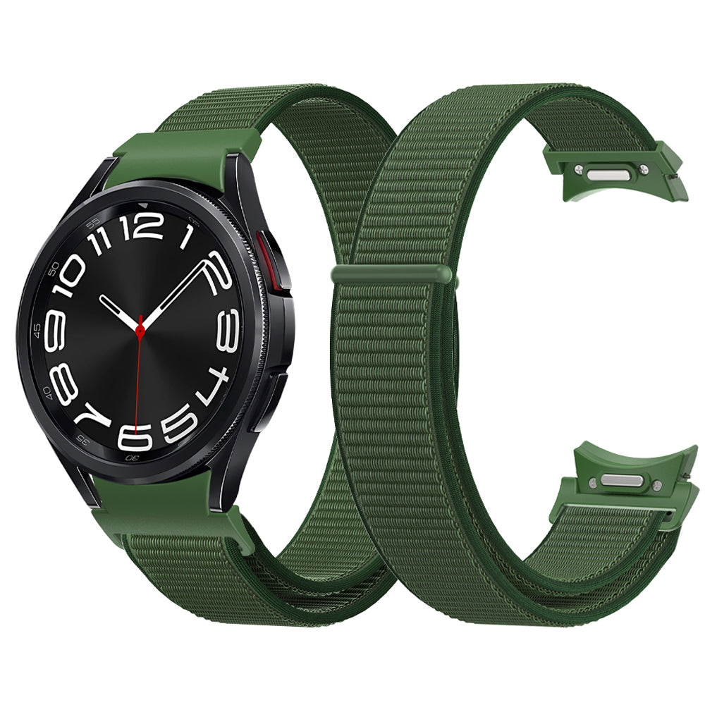For Samsung Galaxy Watch6 Watch6 Classic Watch 5 Watch 5 Pro Adjustable Nylon Watch Strap Breathable Smart Watch Band