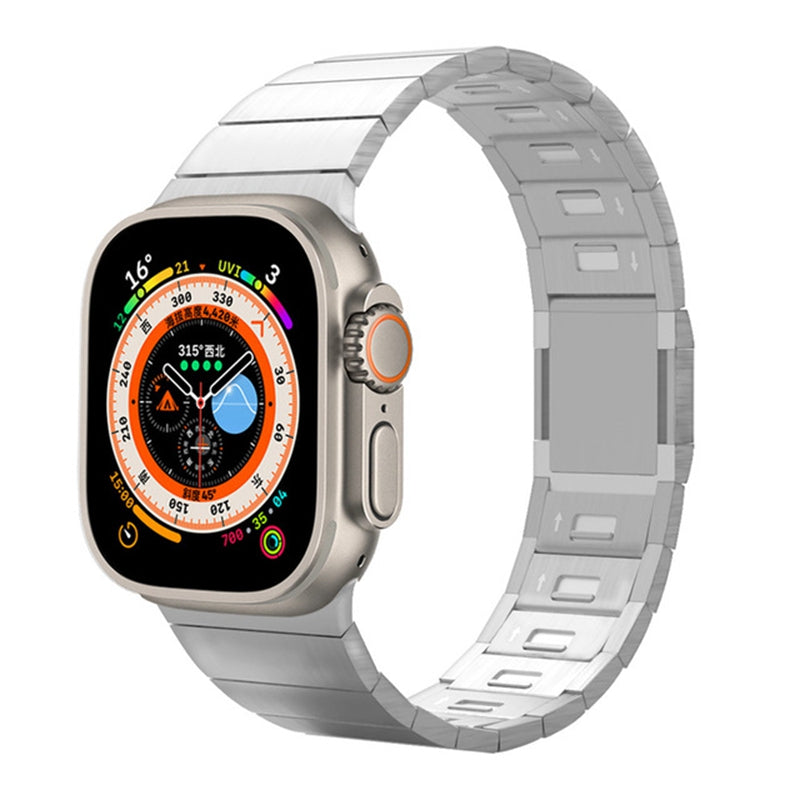 For Apple Watch Series 9 8 7 41mm Series 6 5 4 SE SE (2022) SE (2023) 40mm Series 3 2 1 38mm Stainless Steel Magnetic Smart Watch Strap