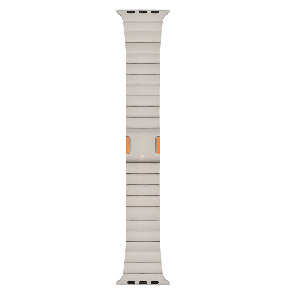 For Apple Watch Series 9 8 7 41mm Series 6 5 4 SE SE (2022) SE (2023) 40mm Series 3 2 1 38mm Stainless Steel Magnetic Smart Watch Strap