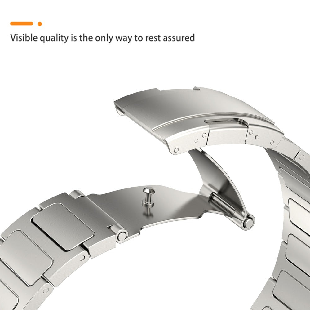 For Apple Watch Ultra 2 49mm Series 9 45mm SE (2023) 44mm Ultra 49mm 8 7 45mm 6 5 4 SE (2022) SE 44mm 3 2 1 42mm Watch Band Titanium Alloy Strap