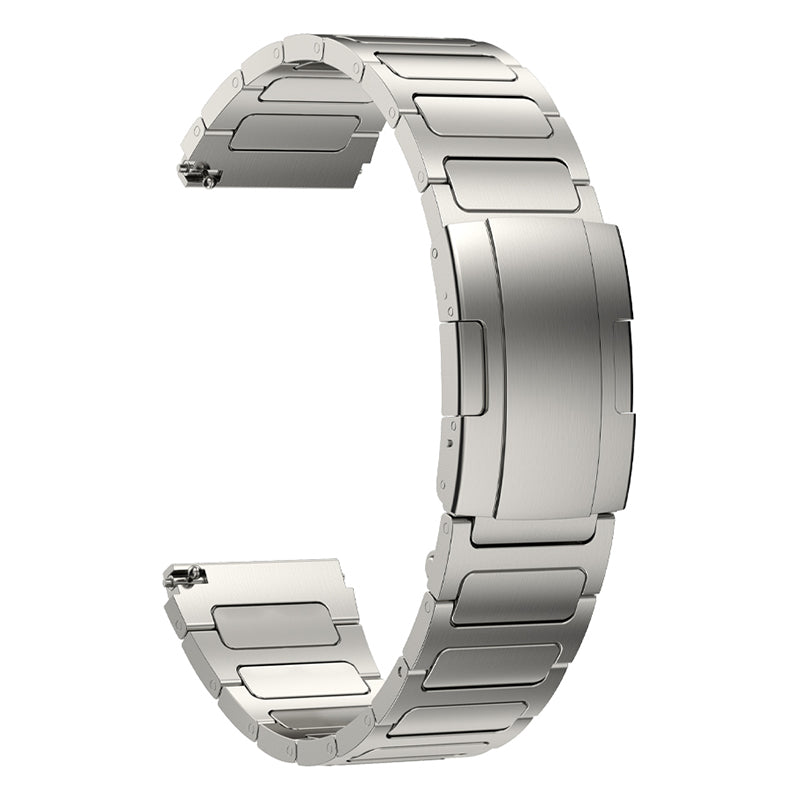 Titanium Alloy Wristband for Huawei Watch 4 Watch 4 Pro Tortoise Buckle 22mm Watch Strap Bracelet