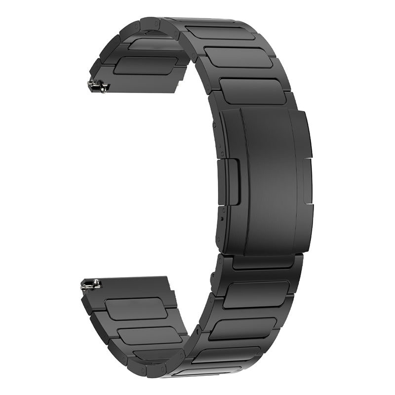 Titanium Alloy Wristband for Huawei Watch 4 Watch 4 Pro Tortoise Buckle 22mm Watch Strap Bracelet