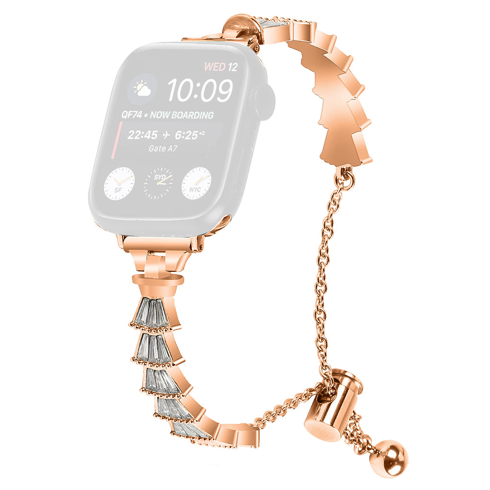 For Apple Watch Ultra Ultra 2 49mm 7 8 9 45mm 6 5 4 SE SE (2022) SE (2023) 44mm 3 2 1 42mm Metal Band Watch Strap