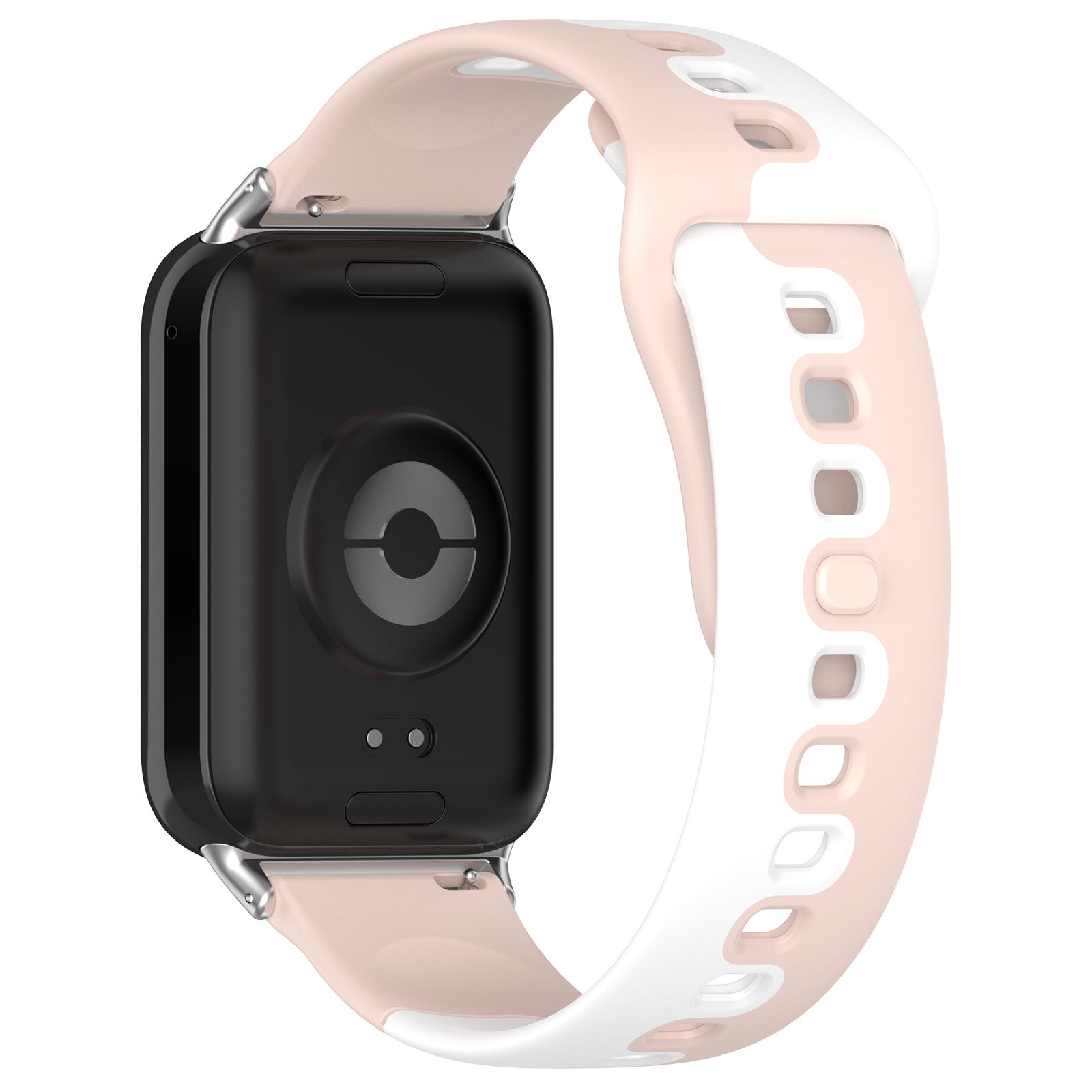 For Xiaomi Smart Band 8 Pro Silicone Watch Strap Double Color Replacement Watch Band