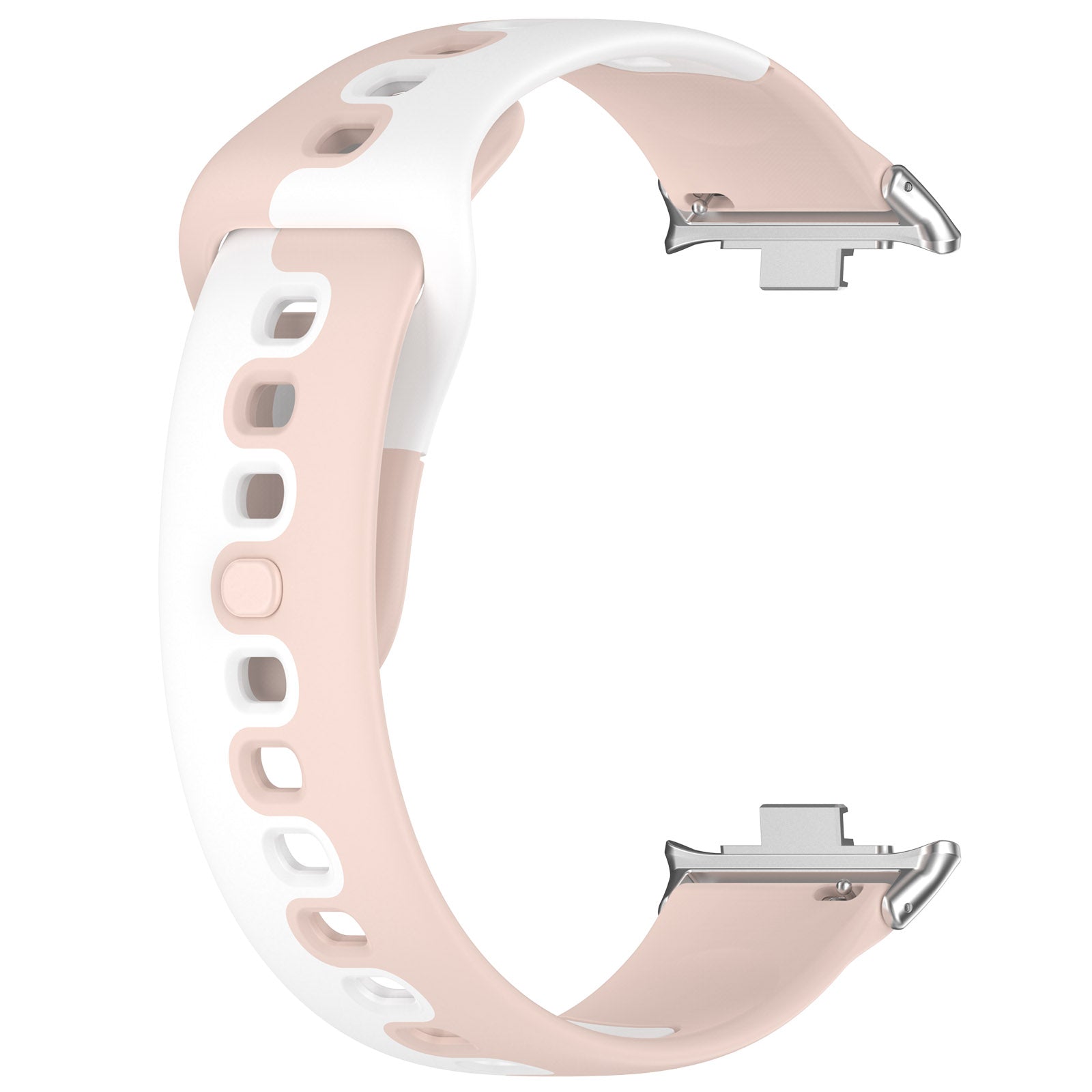 For Xiaomi Smart Band 8 Pro Silicone Watch Strap Double Color Replacement Watch Band