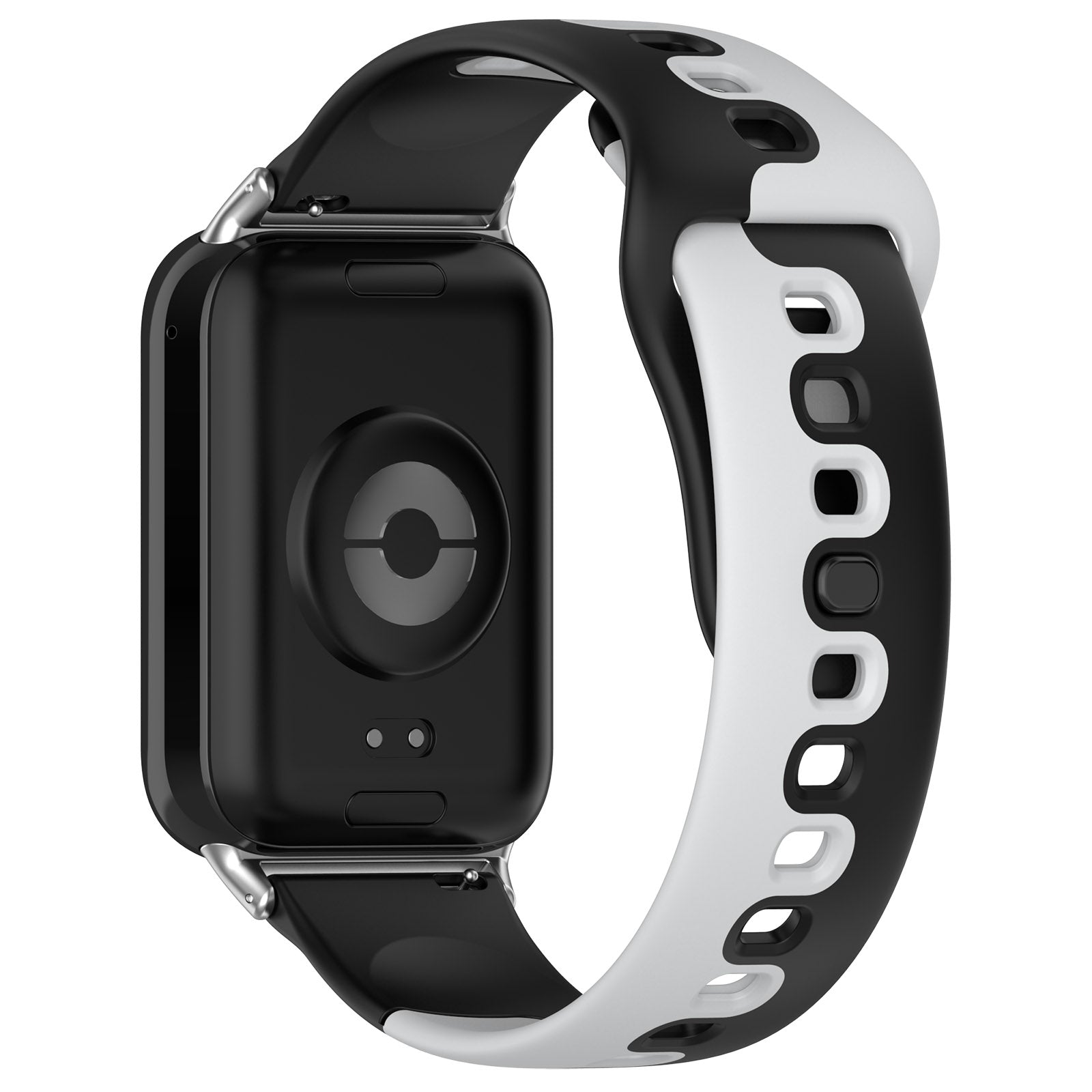 For Xiaomi Smart Band 8 Pro Silicone Watch Strap Double Color Replacement Watch Band