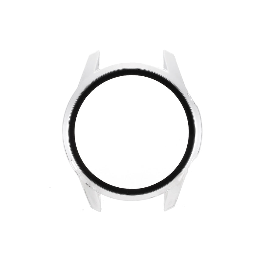 Electroplated PC Frame + Tempered Glass Screen Protector Cover for Huawei Watch GT 2 46mm