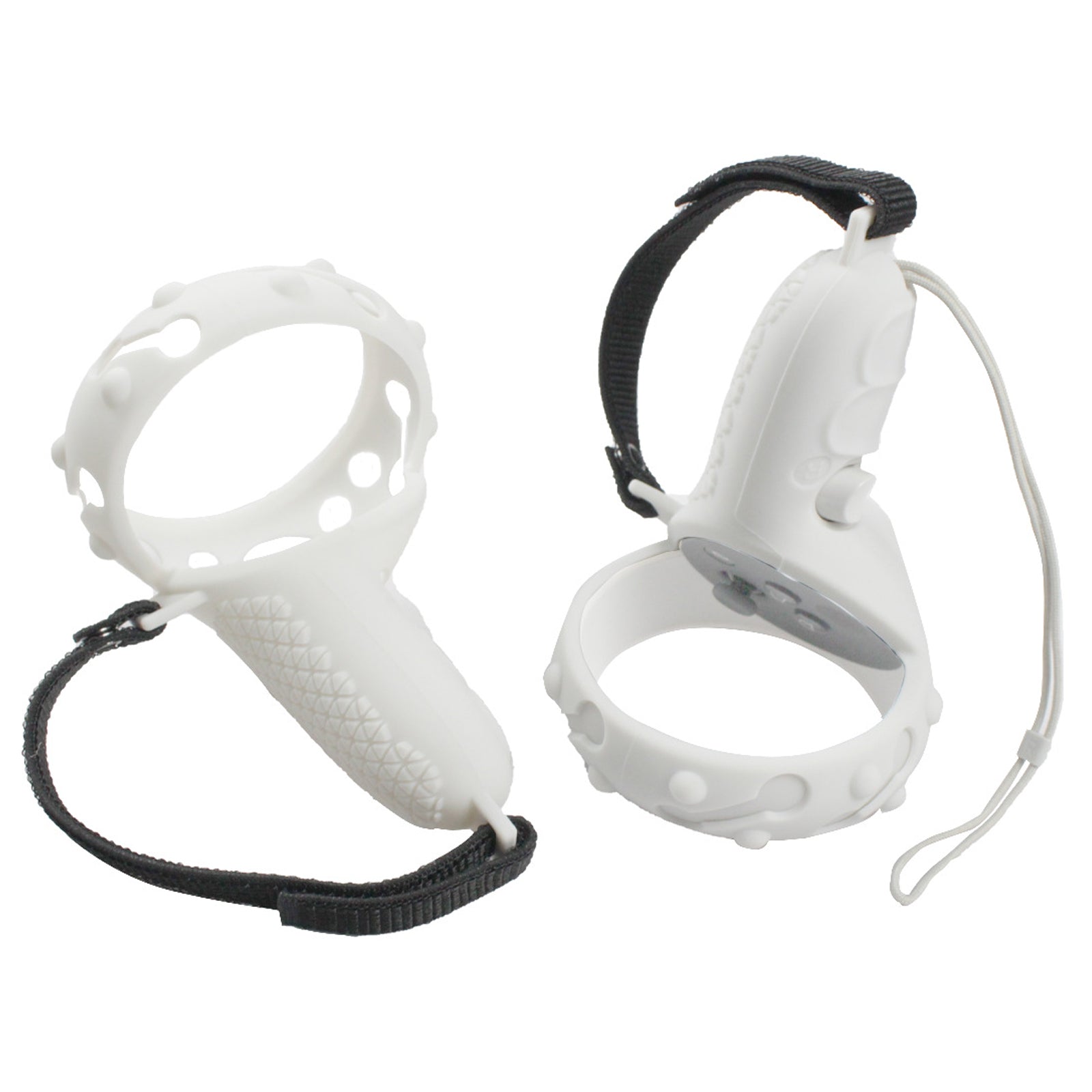 1 Pair Silicone Protective Grip Cover for Oculus Quest 2 VR Controller Handle Sleeve Case