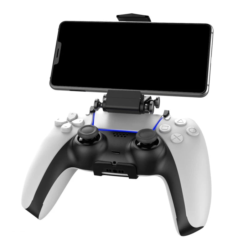 IPEGA PG-P5005 Cell Phone Stand for PS5 Gamepad Game Controller Mount Hand Grip Smartphone Clip Holder