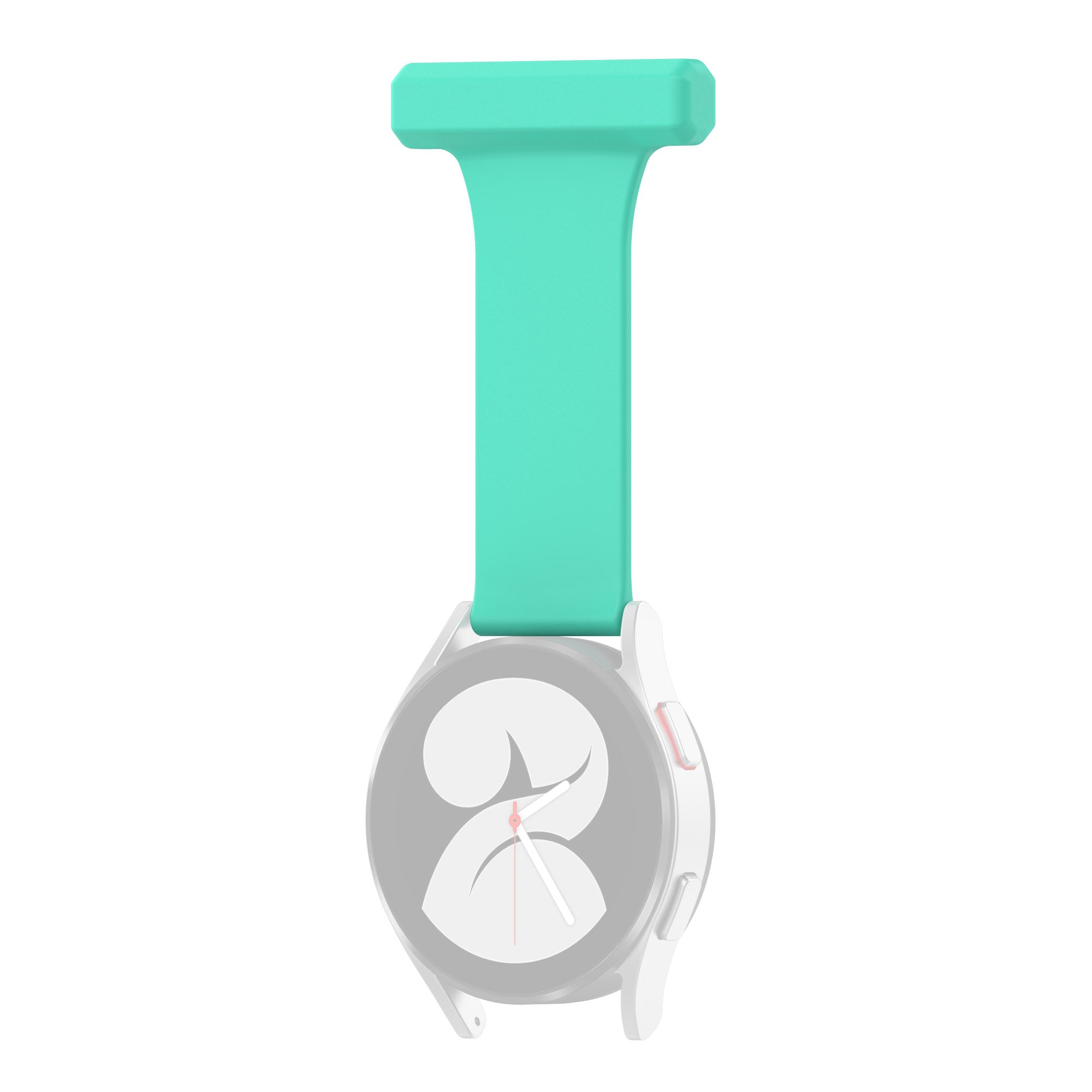 For Samsung Galaxy Watch4 40mm 44mm Watch4 Classic 42mm 46mm Pin Style 20mm Doctor Nurse Watch Silicone Strap Hanging Buckle