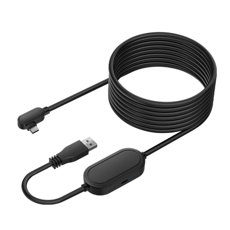 For Oculus Quest 2 5m Link Cable Soft TPE Virtual Reality Headsets Fast Charging Cord