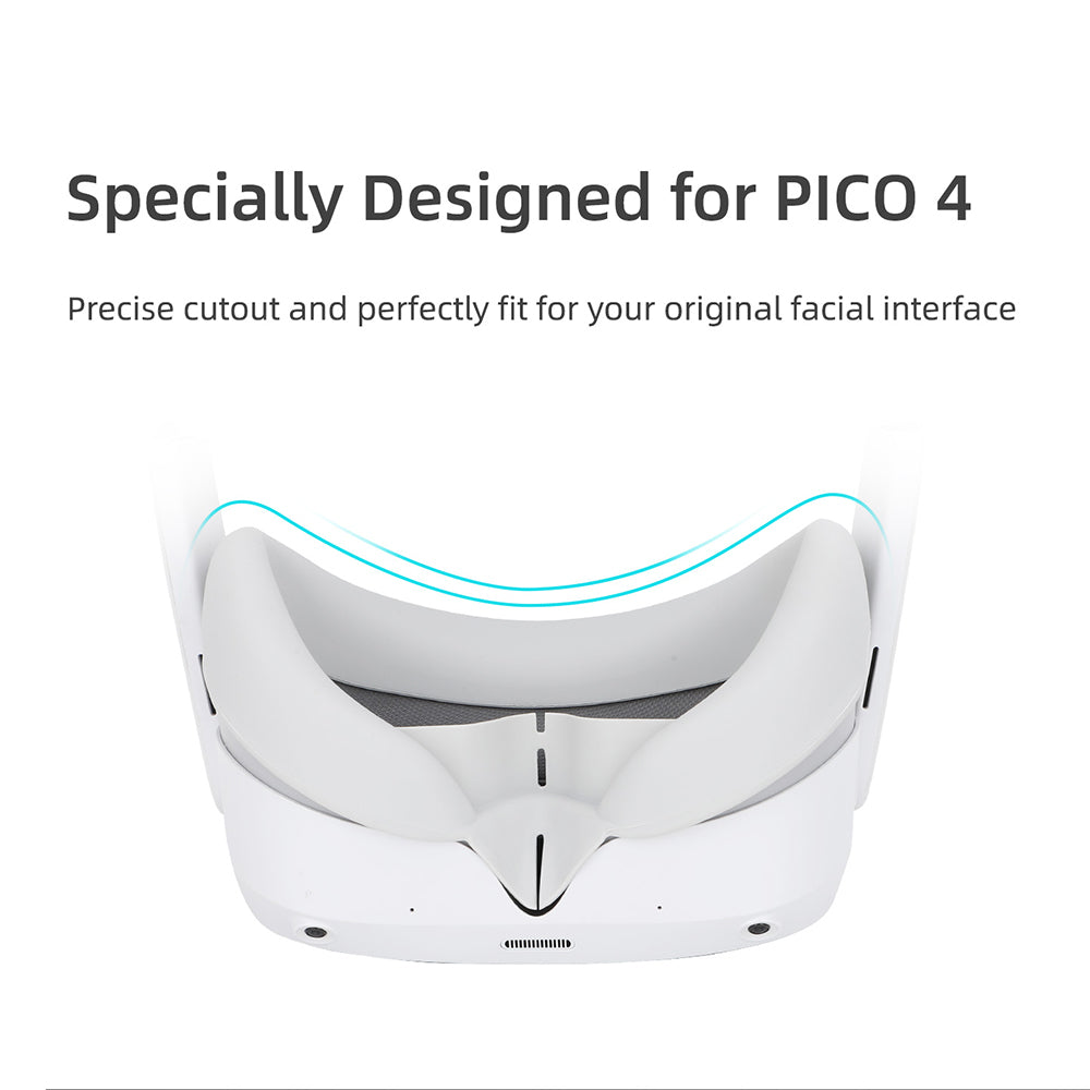 HIFYLUX PC PF26 pro brýle PICO 4 VR Silikonová maska ​​na oči stínící ochranný kryt
