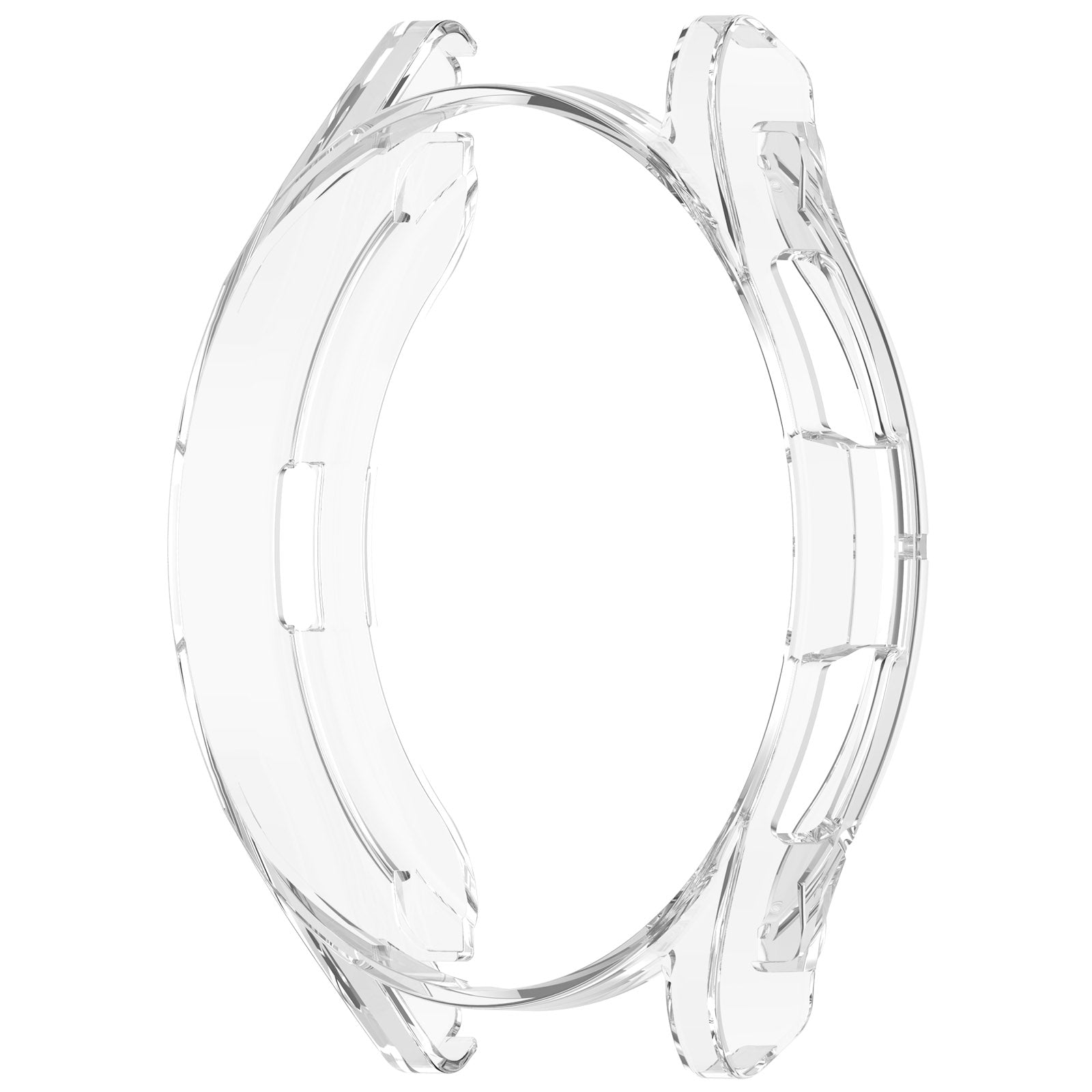 TPU uretui til Samsung Galaxy Watch6 Classic 47 mm, anti-ridse udhulet beskyttelsescover - gennemsigtig