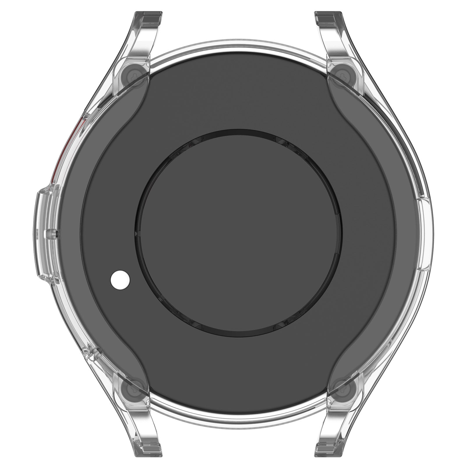 TPU uretui til Samsung Galaxy Watch6 Classic 47 mm, anti-ridse udhulet beskyttelsescover - gennemsigtig