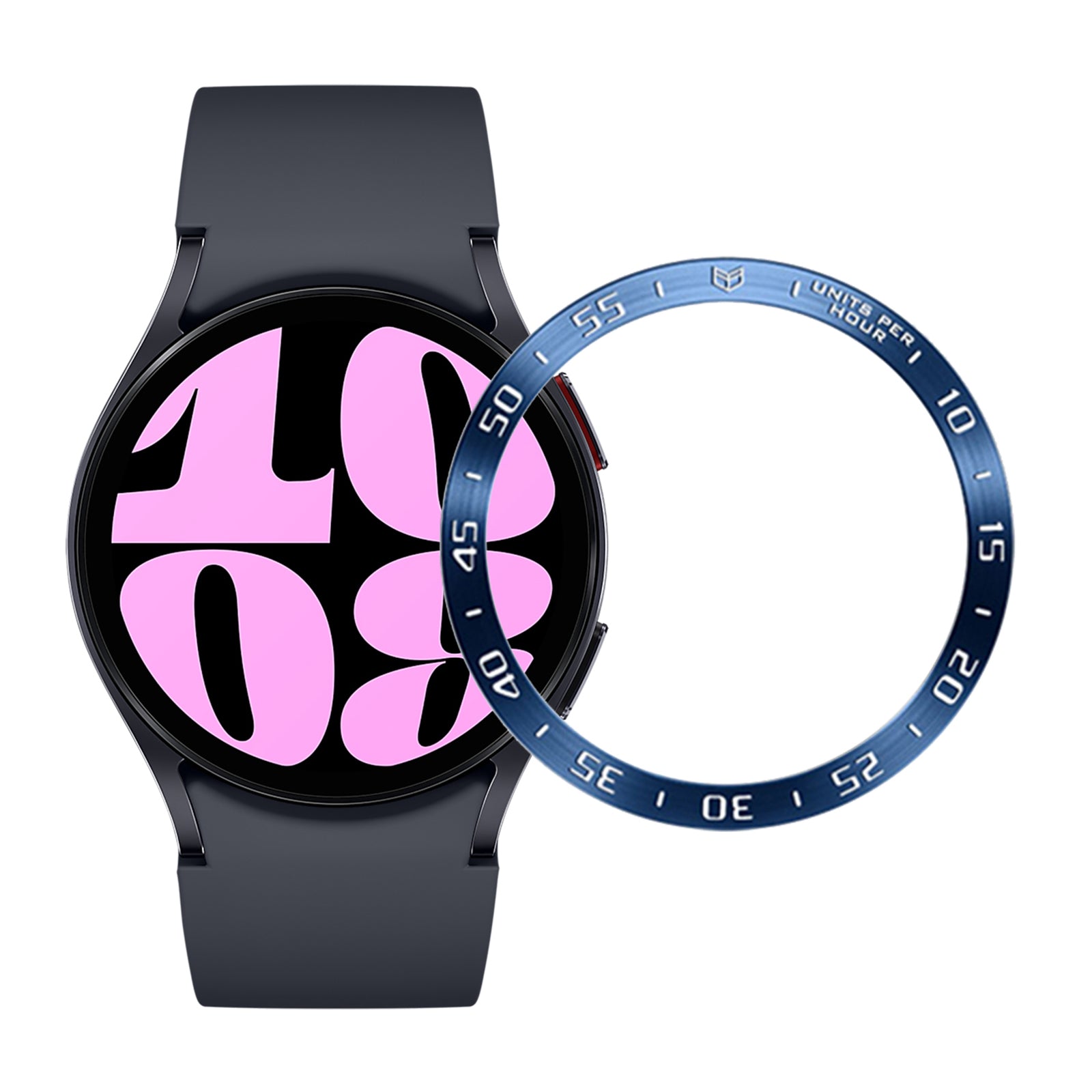 Type A Bezel Ring for Samsung Galaxy Watch6 40mm Stainless Steel Bezel Case Protector Ring Dial Cover