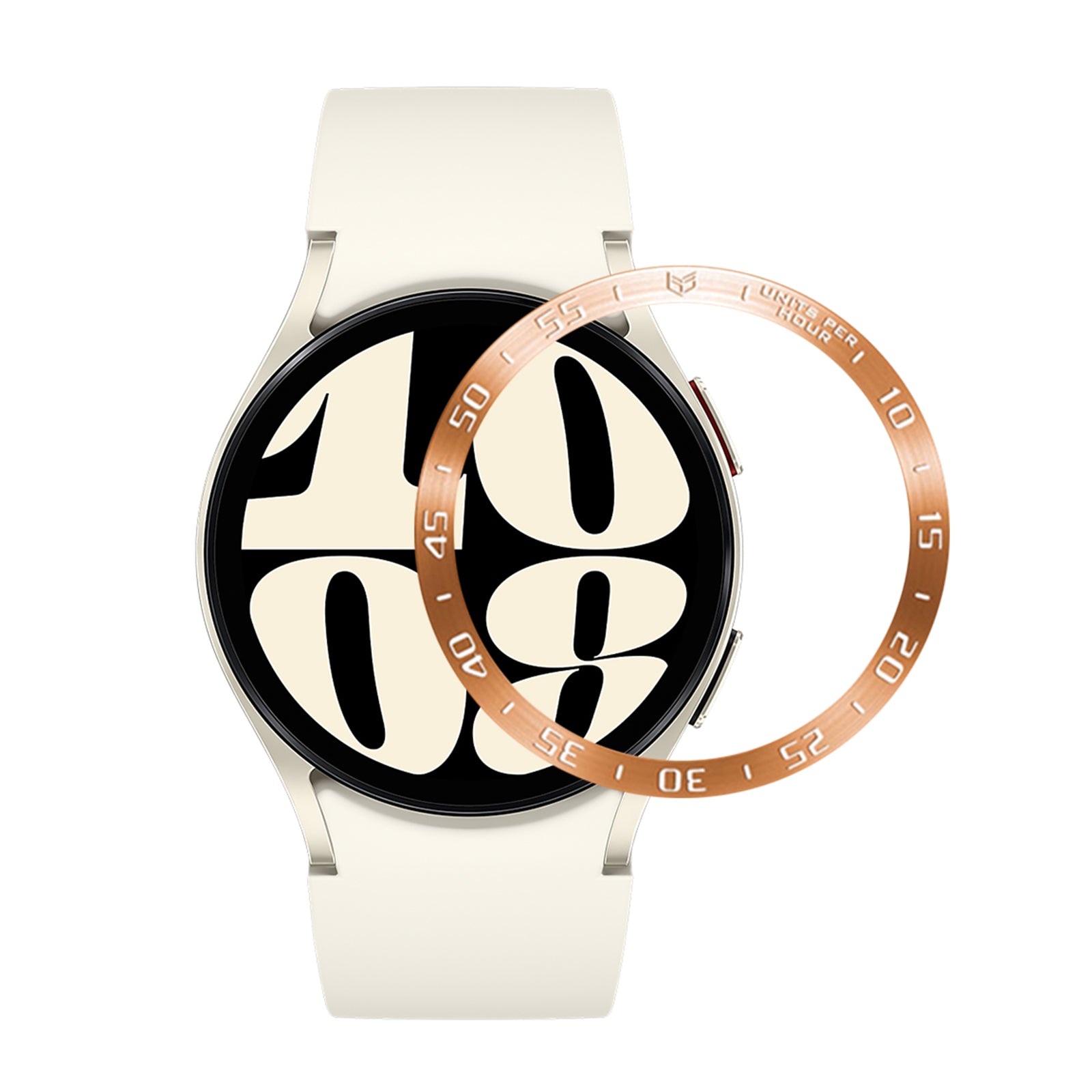 Type A Bezel Ring for Samsung Galaxy Watch6 40mm Stainless Steel Bezel Case Protector Ring Dial Cover