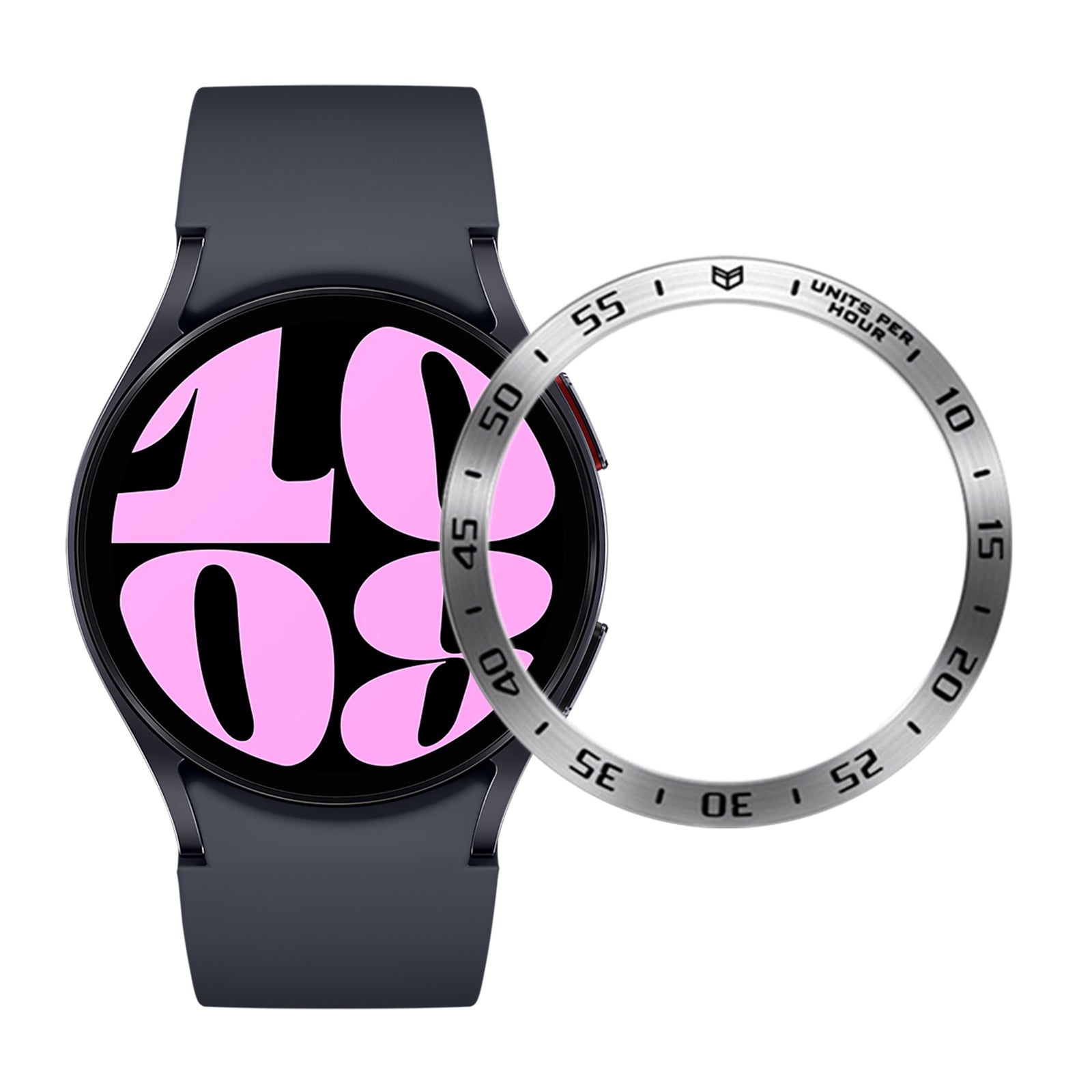Type A Bezel Ring for Samsung Galaxy Watch6 40mm Stainless Steel Bezel Case Protector Ring Dial Cover