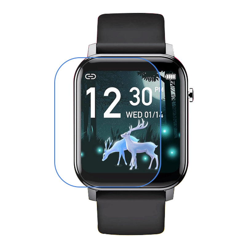 For IFOLO 1.4" Smart Watch Soft TPU Screen Protector Anti-explosion Anti-scratch High Definition Screen Film