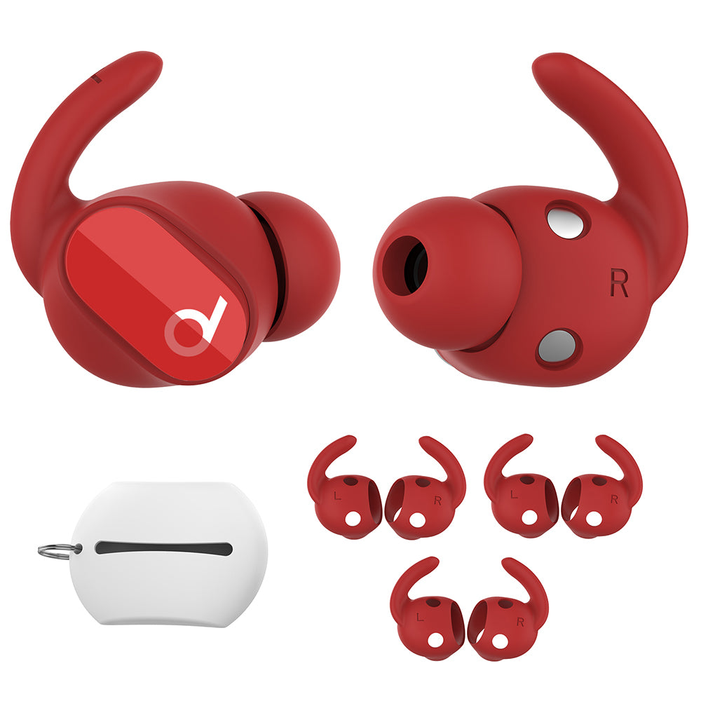 AHASTYLE PT172 3 páry kryt ušního háčku Bluetooth příslušenství pro sluchátka proti ztrátě kompatibilní s Beats Studio Buds