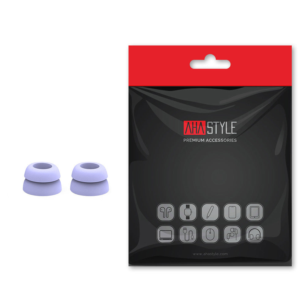 AHASTYLE PT168 One Pair Earbud Caps Soft Silicone Earphone Tips Replacement for Samsung Galaxy Buds Pro Size: S