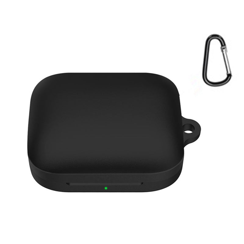 For OnePlus Buds Pro 2 TWS Wireless Bluetooth Earphones Charging Box Soft Silicone Cover with Anti-lost Buckle