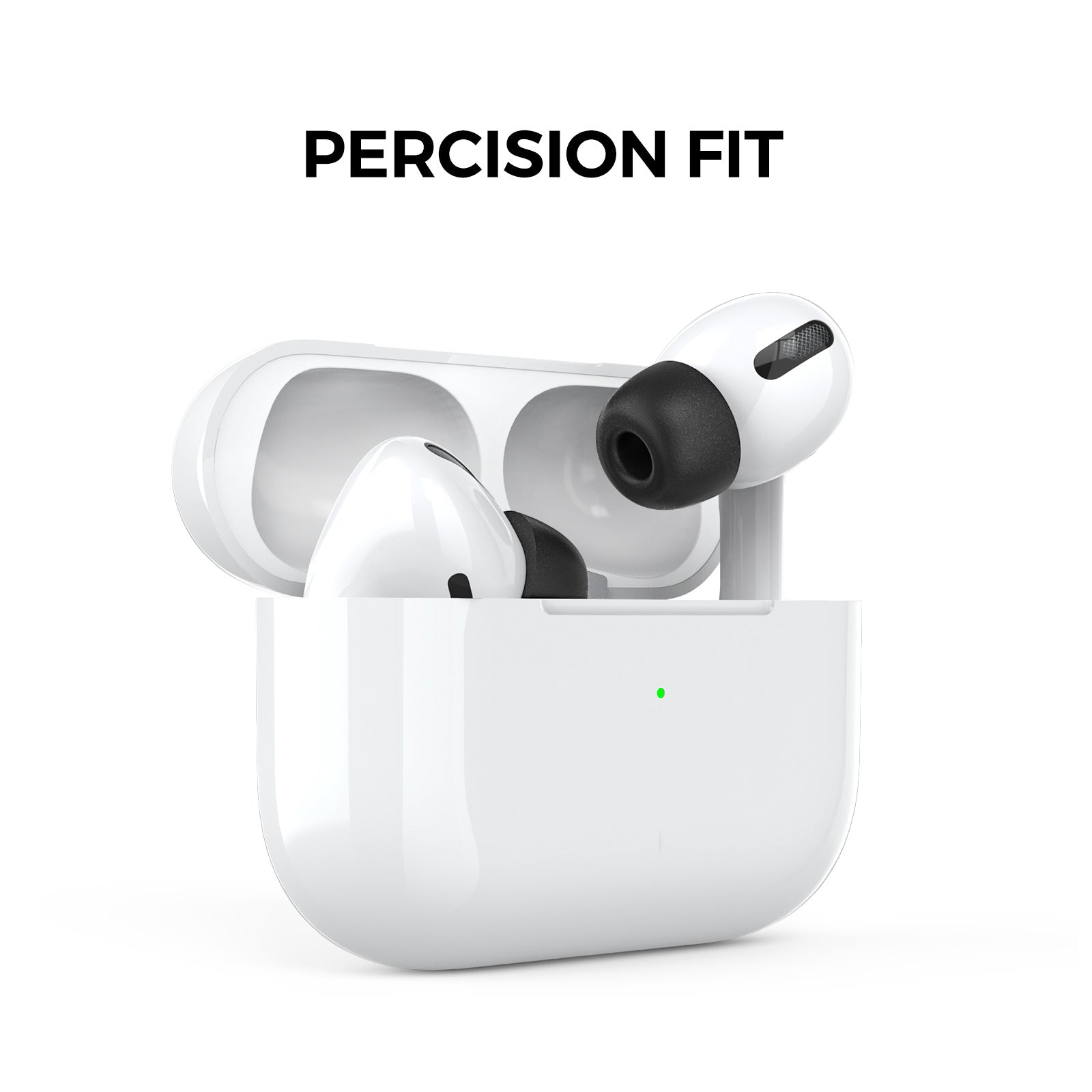 AHASTYLE WG28 3 Pairs S/M/L Size Earbuds Covers for Apple AirPods Pro/AirPods Pro 2 Replacement Memory Foam In-ear Earphone Eartips