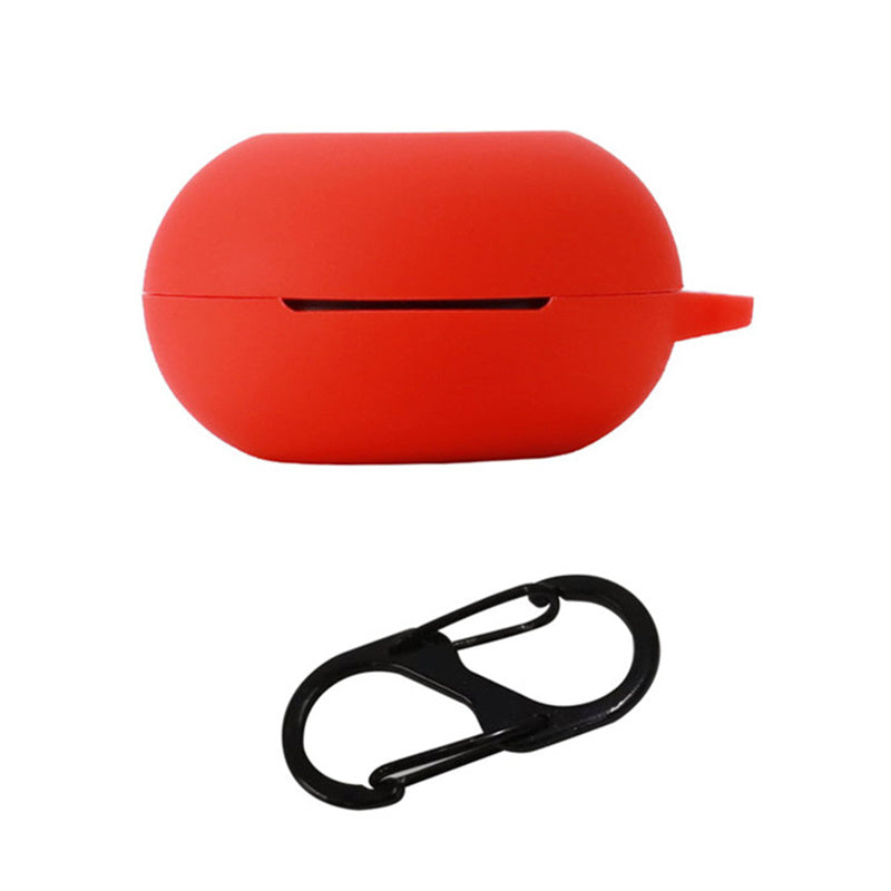 Dust-proof Wireless Bluetooth Earphones Case for Oraimo Airbuds 3 Soft Silicone Cover with Anti-lost Buckle