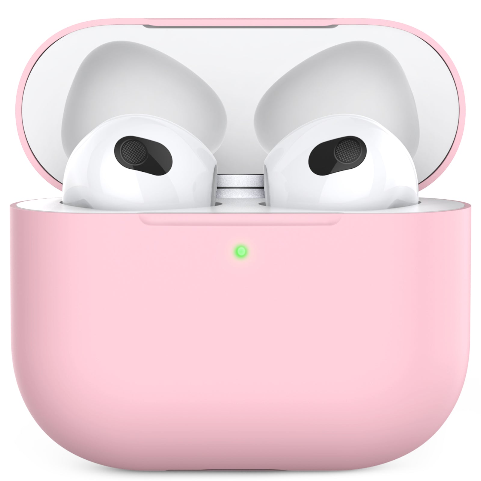AHASTYLE PT147 For Apple AirPods 3 Splittable Silicone Protective Case Bluetooth Earphone Anti-drop Anti-dust Cover