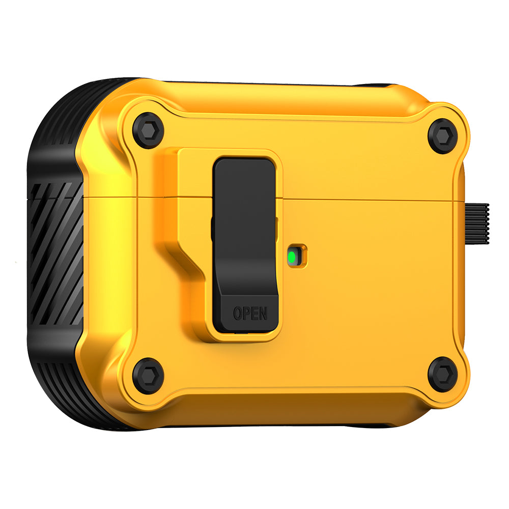 Compatible with Apple AirPods Pro Case TPU PC Protector Bluetooth Earbuds Cover with Auto Lock