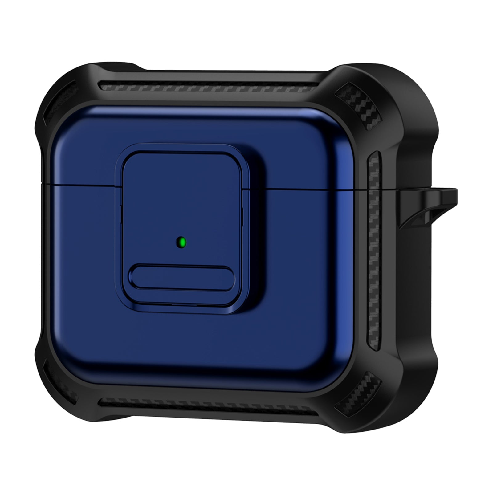 For Apple AirPods 3 Bluetooth Earphone Drop-proof Cover TPU PC Protective Case with Pressing Button