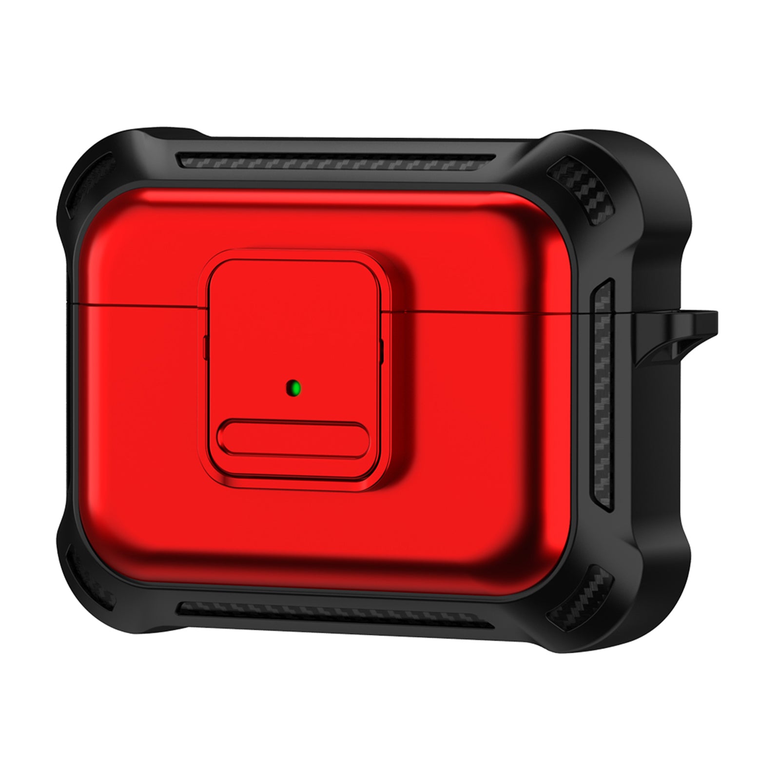 For AirPods Pro 2 Drop-proof Earphone Cover TPU PC Shockproof Case with Pressing Button