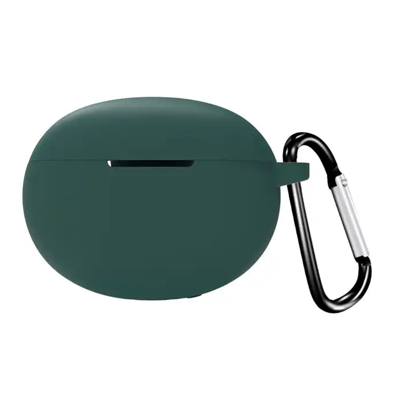 For Boat Airdopes 181 Protective Case Wireless Bluetooth Headset Silicone Cover with Anti-Loss Buckle