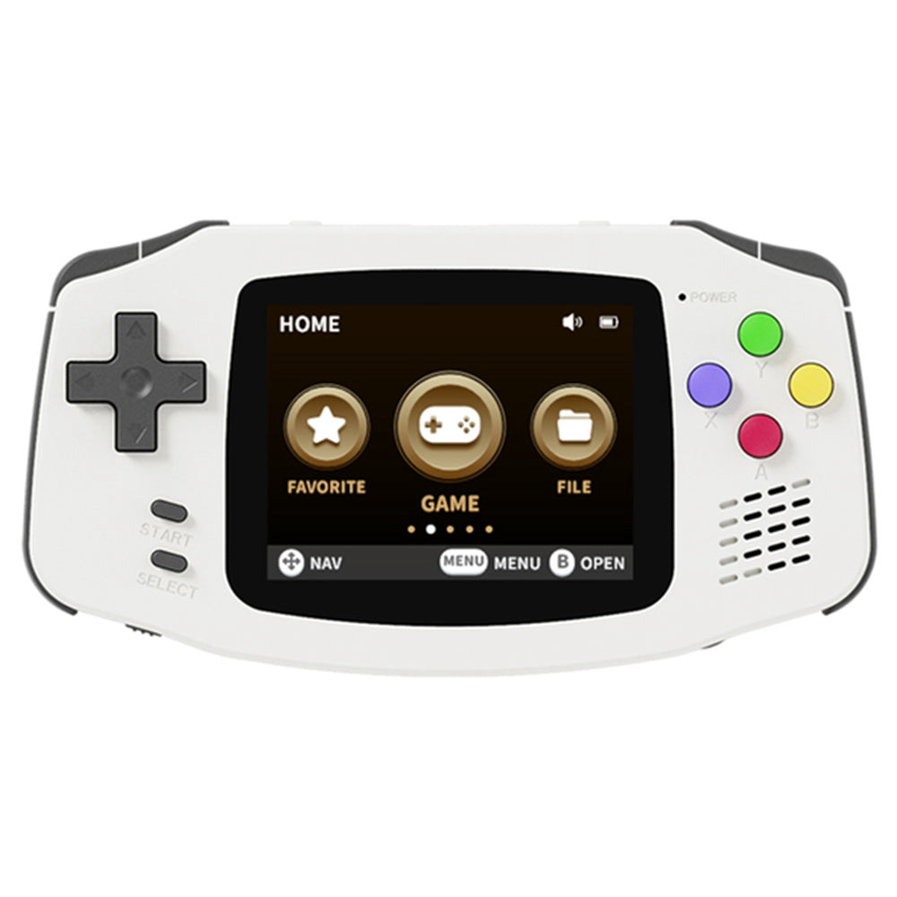 POWKIDDY A30 32GB Portable Handheld Game Console 2.8 inch IPS Screen GBA Retro Game Console for Kids Adults Support 320x240 Resolution