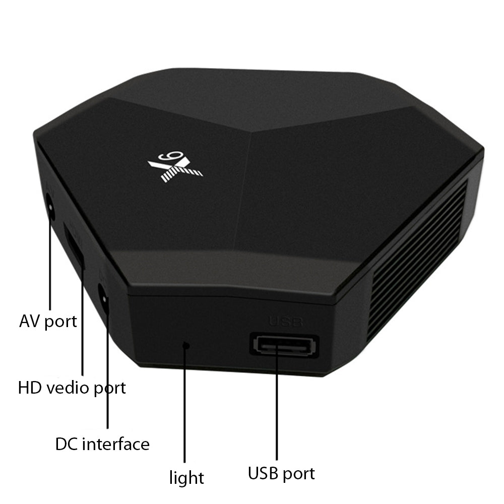 X6 2.4G Wireless Game Console Set with 2 Controller 64G 15000 Games TV Game Console Support 9 Emulators