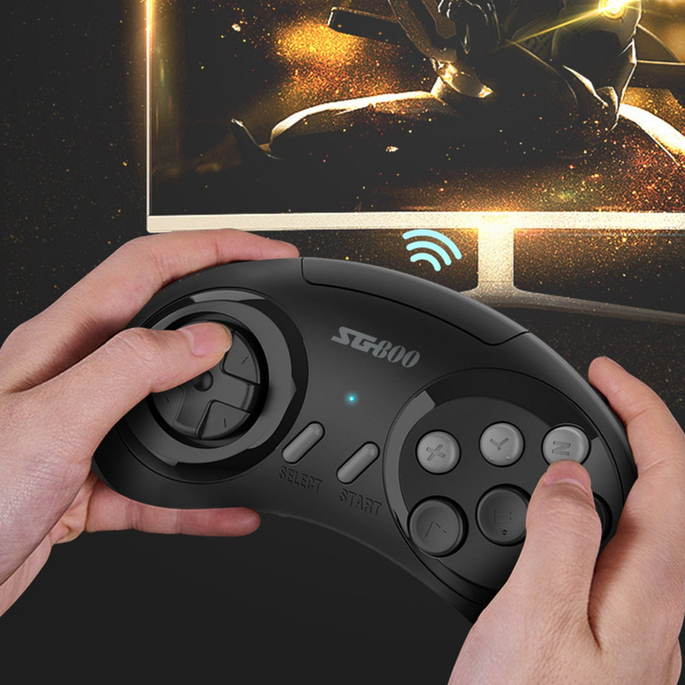 SG800 Double Person Video Game Console TV Gaming Controller 2.4G Wireless Dual Gamepad with Built-in 1500 Games